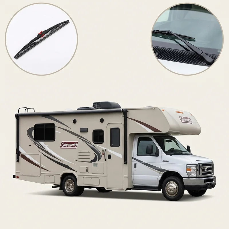 Driver Side Wiper Blade for Thor Motor Coach Coleman (2021 - 2023) - 1